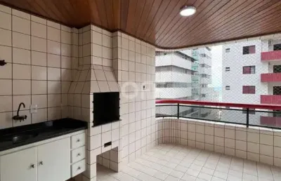 Apartamento com 3 quartos à venda na rua caiapós, 1054, tupi, praia grande, 131 m2 por r$ 720.000