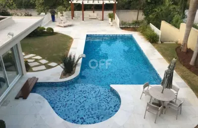 Casa em condomínio fechado com 4 quartos à venda na rua máximino iglésias, 90, barão geraldo, campinas, 860 m2 por r$ 7.100.000