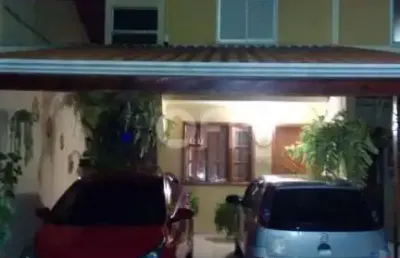 Casa em condomínio fechado com 3 quartos à venda na rua descampado, 245, vila maria eugênia, campinas, 200 m2 por r$ 450.000