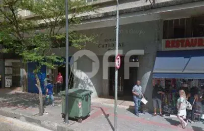 Kitnet / stúdio à venda na avenida francisco glicério, 989, centro, campinas, 51 m2 por r$ 150.000