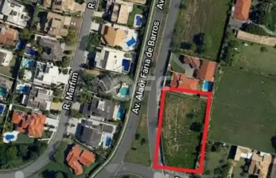 Terreno comercial à venda na avenida alaôr faria de barros, loteamento alphaville campinas, campinas por r$ 4.100.000
