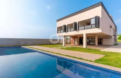 Casa em condomínio fechado com 4 quartos à venda na avenida mackenzie, km 5, sousas, campinas, 518 m2 por r$ 5.500.000