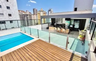 Apartamento com 4 quartos à venda na califórnia, 1, sion, belo horizonte por r$ 2.200.000