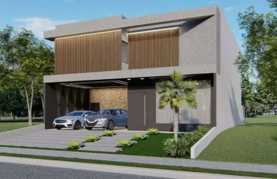 Casa de condomínio sobrado para venda com 289 metros quadrados com 4 quartos