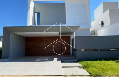 Casa em condomínio fechado com 3 quartos para alugar na Avenida Dos Jardins, Quadra B, 3137, Jardim Tangará, Marília