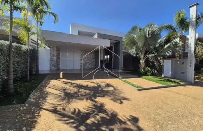 Casa em condomínio fechado com 3 quartos para alugar na Avenida Antônio Borella, Quadra 13, 1093, Jardim São Domingos, Marília
