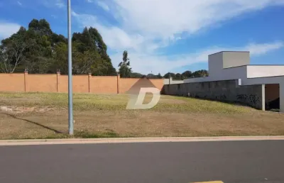 Terreno em condomínio fechado à venda no alphaville dom pedro 3, campinas  por r$ 1.260.000