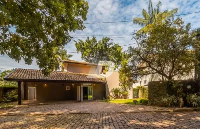 Casa em condomínio fechado com 4 quartos à venda na rua dos vidoeiros, 555, sítios de recreio gramado, campinas, 360 m2 por r$ 2.290.000