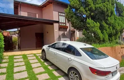 Casa em condomínio fechado com 4 quartos à venda na rua léa strachman duchovni, 90, parque rural fazenda santa cândida, campinas, 185 m2 por r$ 1.270.000