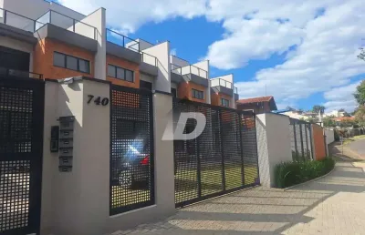 Casa em condomínio fechado com 3 quartos para alugar na rua hermínio humberto bertani, 740, jardim das paineiras, campinas, 143 m2 por r$ 9.000