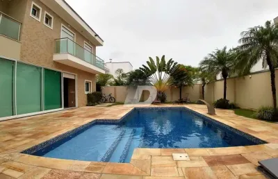 Casa em condomínio fechado com 4 quartos à venda na estrada municipal adelina segantini cerqueira leite, 1000, loteamento mont blanc residence, campinas, 702 m2 por r$ 4.380.000