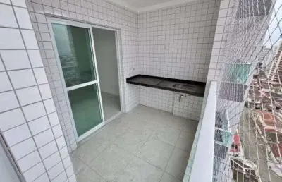 Apartamento de 2 dormitórios, sendo 1 suíte, sacada, 2 vagas 78m² em ocian