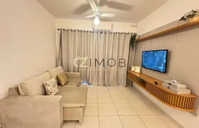 Apartamento mobiliado com 2 dormitórios para alugar, 88 m² por r$3640,00/mês - vila do golf - ribei