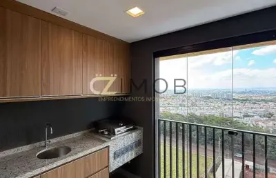 Apartamento mobiliado  para locação por r$ 3.950,00 ,2 dormitorios com suite  quinta da primavera,