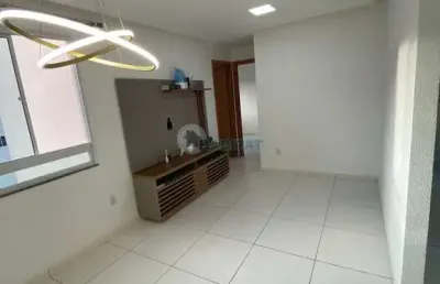 Apartamento 2/4 com suíte, semi mobiliado em lauro de freitas