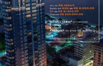 Apartamento com 3 quartos à venda no Balneário Perequê, Porto Belo 