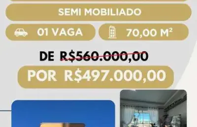 M692 - residencial esmeralda apartamento em porto belo