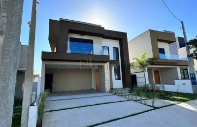 Casa à venda em salto, residencial central parque, com 3 suítes, com 220 m²