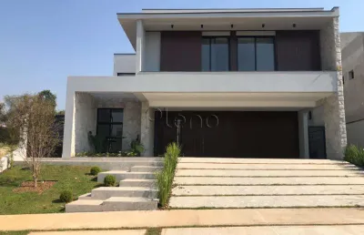 Sobrado à venda em indaiatuba, jardim santa rita, com 3 suítes, com 388 m², villa dos pinheiros