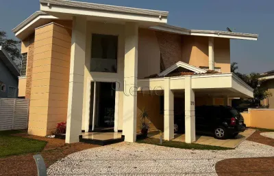 Sobrado para alugar em campinas, loteamento alphaville campinas, com 4 suítes, com 440 m²