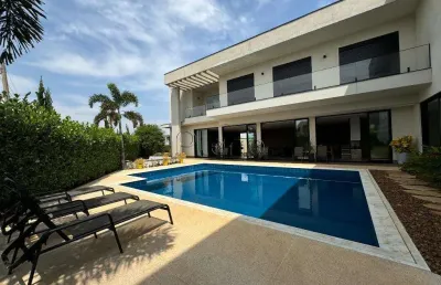 Casa à venda em vinhedo, monte alegre, com 4 suítes, com 526 m², residencial campo de toscana