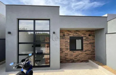 Casa à venda em campinas, residencial parque da fazenda, com 3 quartos, com 102 m²