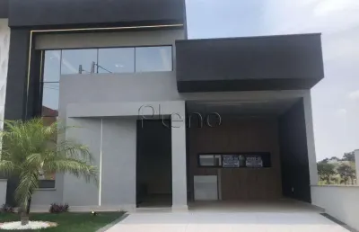 Casa à venda em indaiatuba, jardim olinda, com 3 suítes, com 140 m², condomínio park gran reserve