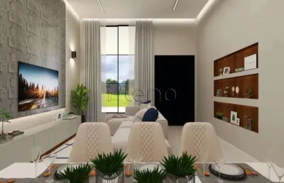 Casa à venda em paulínia, jardim ypê, com 3 suítes, com 188 m², la dolce vita - paulinia