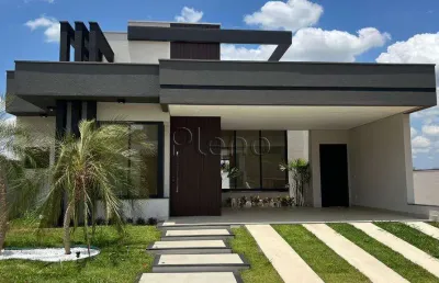 Casa à venda em indaiatuba, chácara alvorada, com 3 suítes, com 207 m², villa sapezal loteamento