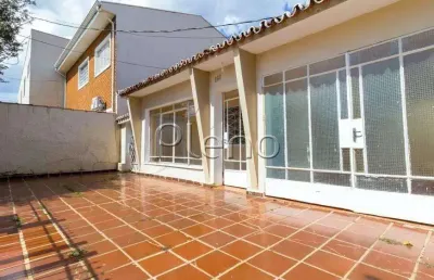 Casa à venda em campinas, jardim chapadão, com 3 quartos, com 230 m²