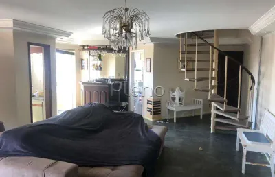 Cobertura à venda em campinas, centro, com 3 quartos, com 200 m², condomínio chimú