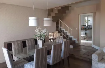 Cobertura à venda em campinas, jardim proença, com 3 quartos, com 217 m², edifício barlavento