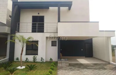 Casa à venda em campinas, parque rural fazenda santa cândida, com 3 suítes, com 185 m²