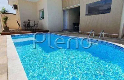 Casa à venda em paulínia, parque brasil 500, com 3 suítes, com 278 m², residencial villa lobos