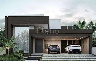 Casa à venda em valinhos, chácaras silvania, com 3 suítes, com 232 m², condomínio tabapuã
