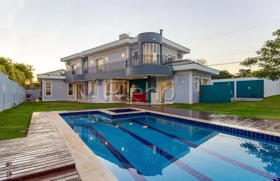 Sobrado à venda e locação em campinas - barão geraldo, loteamento residencial barão do café, com 4 suítes, 545m²