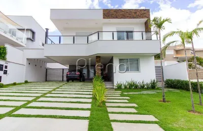 Sobrado à venda em campinas, loteamento alphaville campinas, com 3 suítes, com 368 m²