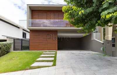 Sobrado à venda em campinas, swiss park, com 4 suítes, com 470 m², residencial basel