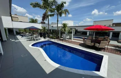 Sobrado à venda em campinas, swiss park, com 3 suítes, com 389 m².