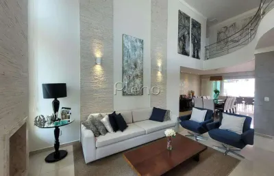 Casa à venda em campinas, ville sainte hélène, com 4 suítes, com 345.69 m², village sainte hélène
