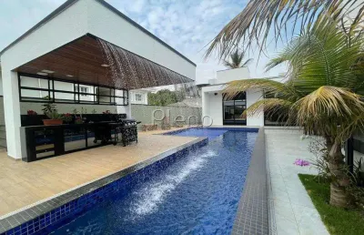 Casa à venda em campinas, loteamento alphaville campinas, com 4 suítes, com 520 m²