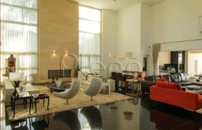 Casa à venda em campinas, loteamento alphaville campinas, com 5 suítes, com 600 m²