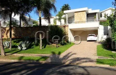 Sobrado à venda em campinas, loteamento alphaville campinas, com 4 suítes, com 344 m²