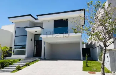 Sobrado à venda em campinas, alphaville dom pedro, com 5 suítes, com 385 m², alphaville dom pedro 3