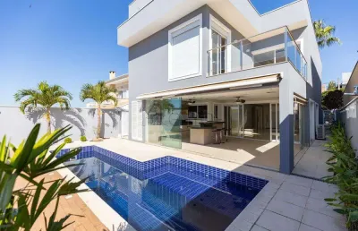 Sobrado à venda em campinas, swiss park, com 3 suítes, com 270 m²