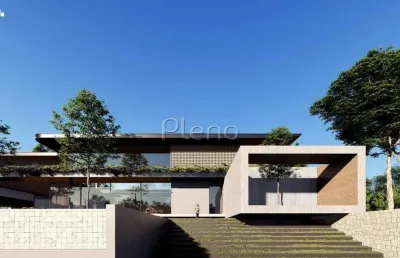 Sobrado à venda em bragança paulista, condomínio quinta da baroneza ii, com 6 suítes, com 838 m²