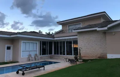Casa à venda em campinas, loteamento alphaville campinas, com 4 suítes, com 607 m²
