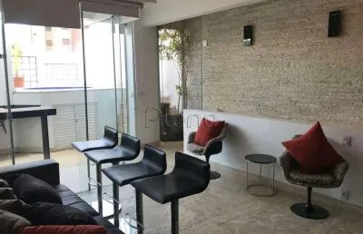 Cobertura à venda em campinas, cambuí, com 3 quartos, com 125 m², condomínio edifício xapuri