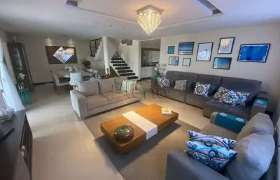 Casa à venda em valinhos, dois córregos, com 4 quartos, 370 m², condomínio residencial querência