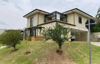 Casa à venda com 3 quartos no condomínio residencial querência, valinhos
